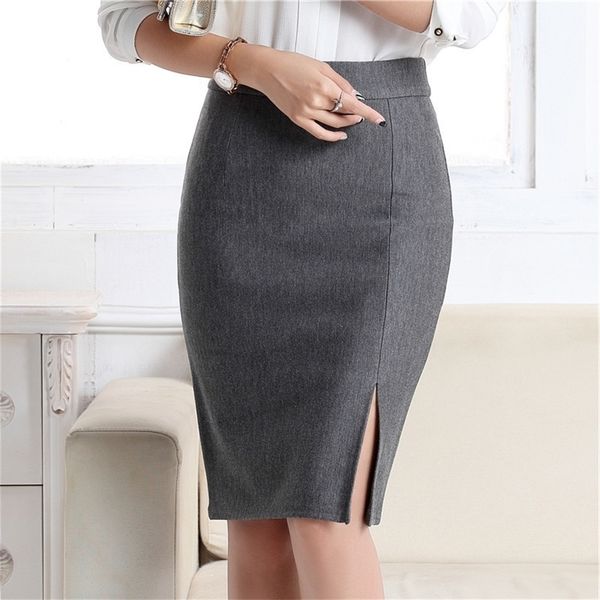 new fashion women office formal pencil skirt spring summer elegant slim front slit midi skirt blackgrayred ol skirts t200324, Black
new fashion women office formal pencil skirt spring summer elegant slim front slit midi skirt blackgrayred ol skirts t200324, Black