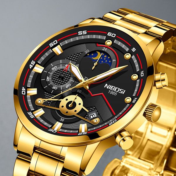 nibosi quartz luminous man watch fashion sport stainless steel watches waterproof wristwatch chronograph watch relogio masculino
nibosi quartz luminous man watch fashion sport stainless steel watches waterproof wristwatch chronograph watch relogio masculino