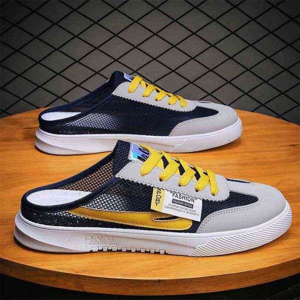 men shoes lightweight comfortable breathable summer sandals women flats plus size 36-46 outdoor walking casual sneakers men y220530, Black
men shoes lightweight comfortable breathable summer sandals women flats plus size 36-46 outdoor walking casual sneakers men y220530, Black