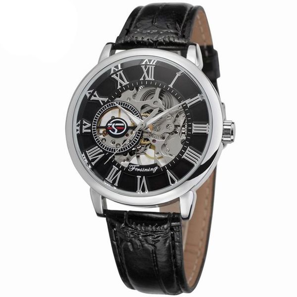 wristwatches black gold case leather skeleton mechanical watches men luxury brand luminous wrist relogio masculinowristwatches, Slivery;brown
wristwatches black gold case leather skeleton mechanical watches men luxury brand luminous wrist relogio masculinowristwatches, Slivery;brown