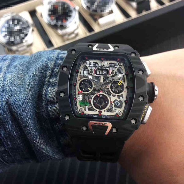 business leisure domineering carbon fiber mens automatic mechanical watch calendar personalized tape fashion trend, Slivery;brown
business leisure domineering carbon fiber mens automatic mechanical watch calendar personalized tape fashion trend, Slivery;brown