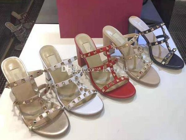 fashion slippers female rivets open toe shoes with thick sheepskin slippers high heeled sandals one-word rivet slippers for women zwr, Black
fashion slippers female rivets open toe shoes with thick sheepskin slippers high heeled sandals one-word rivet slippers for women zwr, Black