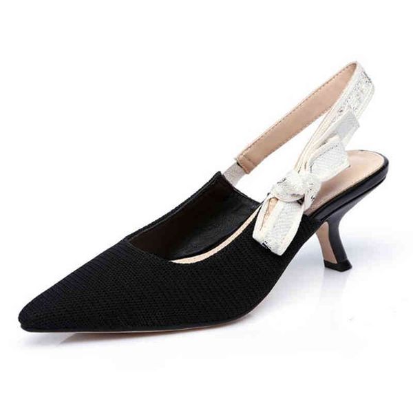 black high heels pointed toe stiletto sandals women shallow mouth baotou high-heeled bowknot letter ladies dress shoes
black high heels pointed toe stiletto sandals women shallow mouth baotou high-heeled bowknot letter ladies dress shoes