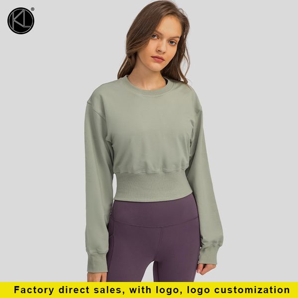 kalayoga yoga outfits new women's threaded waist yoga jacket all-match casual loose sports sweater fitness wear, White;red
kalayoga yoga outfits new women's threaded waist yoga jacket all-match casual loose sports sweater fitness wear, White;red