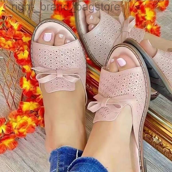 women slippers bowknot breathable ladies shoes summer outside female sandals flat fashion comfortable slippers wj139 w220808, Black
women slippers bowknot breathable ladies shoes summer outside female sandals flat fashion comfortable slippers wj139 w220808, Black