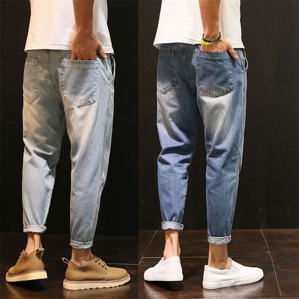 2020 spring summer casual washing vintage hip hop student teenagers thin jeans men loose harem pants male lj200903, Blue
2020 spring summer casual washing vintage hip hop student teenagers thin jeans men loose harem pants male lj200903, Blue