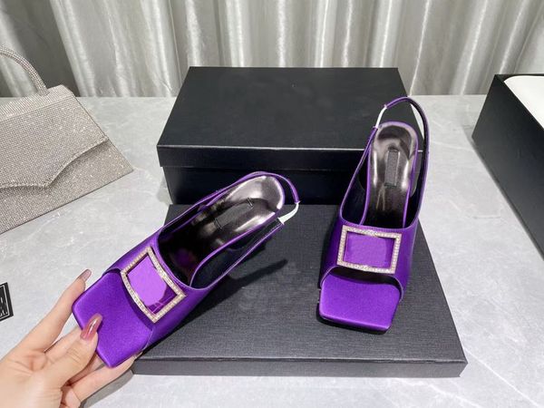 the latest multicolor sandals elastic back trip strap slippers women's t-table square head high heels women gladiaor sandals silk mater, Black
the latest multicolor sandals elastic back trip strap slippers women's t-table square head high heels women gladiaor sandals silk mater, Black