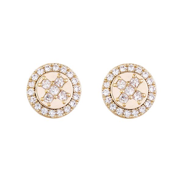 hiphop 18k yellow white gold plated bling cz cross round studs earrings jewelry for man woman nice gift, Golden;silver
hiphop 18k yellow white gold plated bling cz cross round studs earrings jewelry for man woman nice gift, Golden;silver