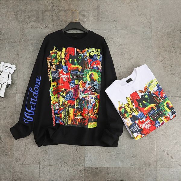 women's hoodies & sweatshirts designer 2021 autumn new we11done men's and women's sweater hd cartoon printing letters korean, Black
women's hoodies & sweatshirts designer 2021 autumn new we11done men's and women's sweater hd cartoon printing letters korean, Black