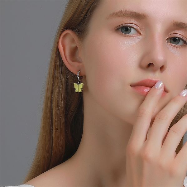 acrylic butterfly drop charm earrings women colorful zircon animals buckle earring european female party gift copper earrings jewelry access, Golden
acrylic butterfly drop charm earrings women colorful zircon animals buckle earring european female party gift copper earrings jewelry access, Golden