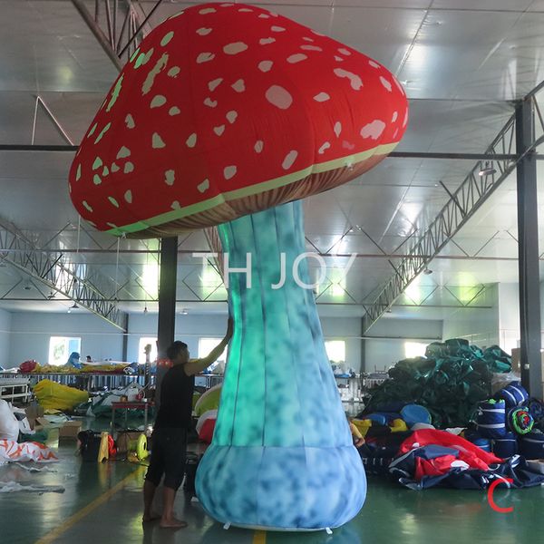 outdoor advertising giant inflatable mushroom model air balloon with led lighting for sale
outdoor advertising giant inflatable mushroom model air balloon with led lighting for sale