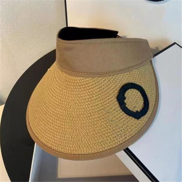 summer visors straw sunhat luxury designer visor men women hats caps bucket hat fashion classic wide brim cap, Blue;gray
summer visors straw sunhat luxury designer visor men women hats caps bucket hat fashion classic wide brim cap, Blue;gray