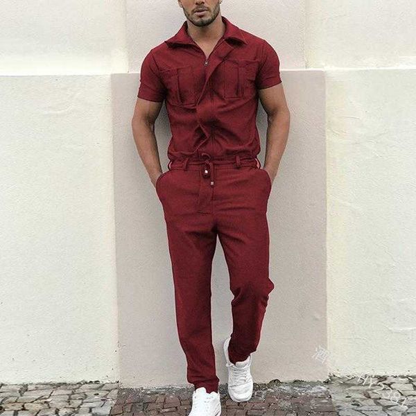 spring tracksuits one-piece trousers short sleeve security uniform work clothes training wear outdoor casual wears jumpsuits, Gray
spring tracksuits one-piece trousers short sleeve security uniform work clothes training wear outdoor casual wears jumpsuits, Gray