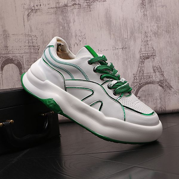 british style lace up dress wedding party shoes spring autumn non-slip sports casual sneakers comfortable round toe thick bottom business wa, Black
british style lace up dress wedding party shoes spring autumn non-slip sports casual sneakers comfortable round toe thick bottom business wa, Black