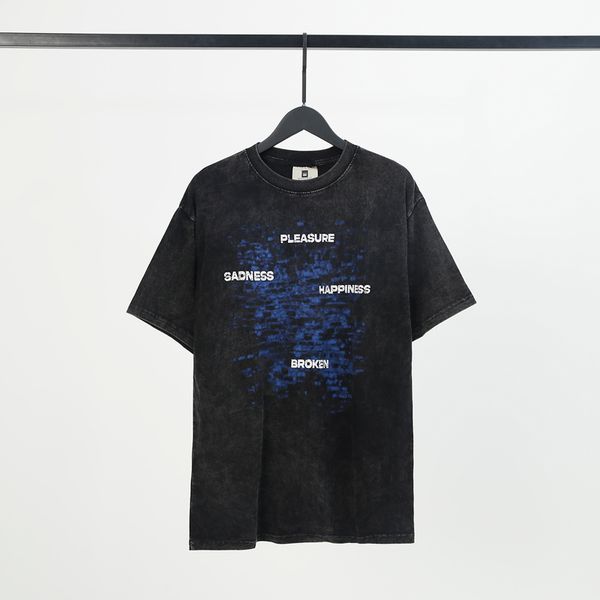 22ss spring summer usa cotton tee print washed vintage short sleeve mens tshirt women street t shirts, Black;brown
22ss spring summer usa cotton tee print washed vintage short sleeve mens tshirt women street t shirts, Black;brown