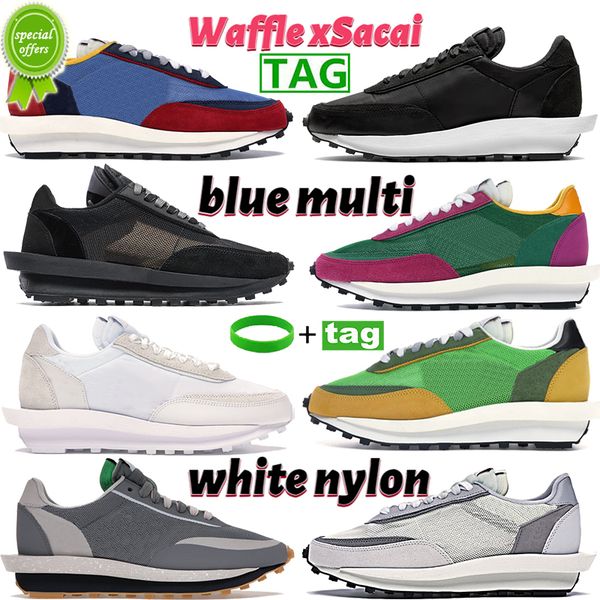 2022 waffle xsacai running shoes men women sneakers sf fragment blue void grey pine green black nylon green multi summit white lx metallic
2022 waffle xsacai running shoes men women sneakers sf fragment blue void grey pine green black nylon green multi summit white lx metallic