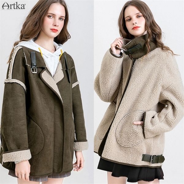winter new women jacket fashion chamois leather lambswool bomber jacket twosides wear outerwear jackets wa15296q, Black;brown
winter new women jacket fashion chamois leather lambswool bomber jacket twosides wear outerwear jackets wa15296q, Black;brown