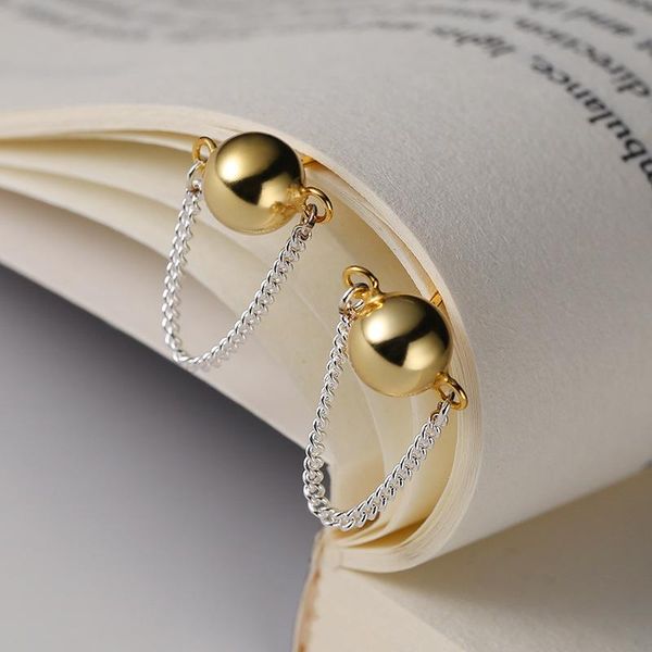 stud silvology real 925 sterling silver round ball chain earrings for women two color elegant chic tassel earring simple jewelry, Golden;silver
stud silvology real 925 sterling silver round ball chain earrings for women two color elegant chic tassel earring simple jewelry, Golden;silver