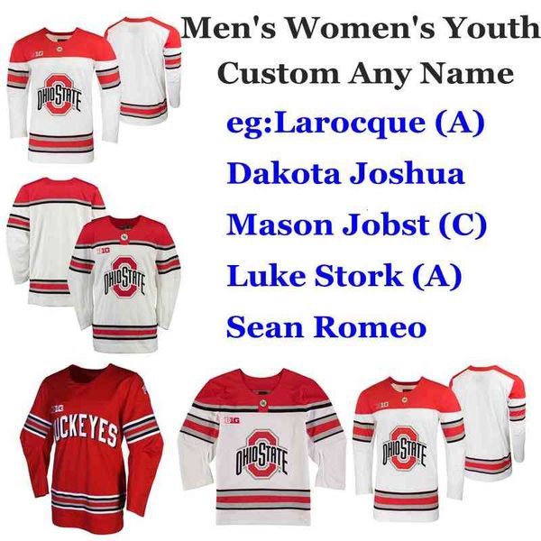 ohio state buckeyes college hockey jerseys womens sasha larocque jersey mason jobst dakota joshua wyatt ege tanner laczynski custom stitched, Black
ohio state buckeyes college hockey jerseys womens sasha larocque jersey mason jobst dakota joshua wyatt ege tanner laczynski custom stitched, Black