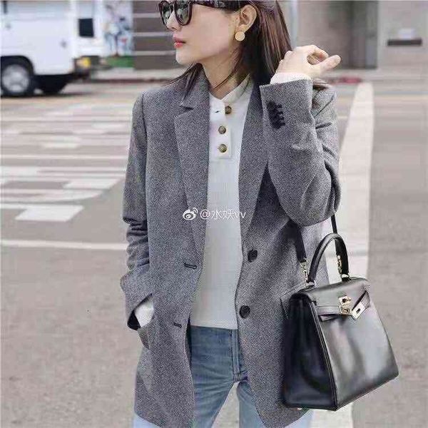 women's suits & blazers classev blogger's same wool loose type high set human pattern ol temperament blazer, White;black
women's suits & blazers classev blogger's same wool loose type high set human pattern ol temperament blazer, White;black