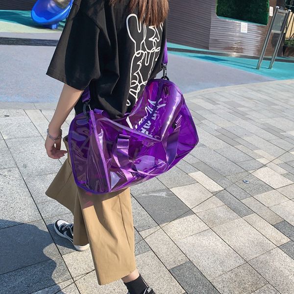 new fashion handbags beach luggage bags pvc transparent sports fitness tide cool short-distance travel large capacity bag shoulder bag cross
new fashion handbags beach luggage bags pvc transparent sports fitness tide cool short-distance travel large capacity bag shoulder bag cross