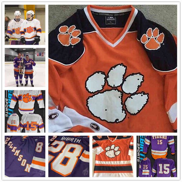 xflsp clemson rare 2022 college frozen four hockey jersey 14 ryan faraone 15 benjamin brucker 18 nicholas chesare 21 christian romeo 22 thom, Black
xflsp clemson rare 2022 college frozen four hockey jersey 14 ryan faraone 15 benjamin brucker 18 nicholas chesare 21 christian romeo 22 thom, Black
