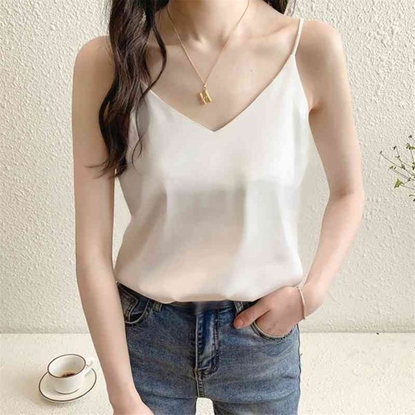 korean silk women camisole women silk sleeveless basic camis satin halter plus size xxxl woman satin camisole 210326, White
korean silk women camisole women silk sleeveless basic camis satin halter plus size xxxl woman satin camisole 210326, White