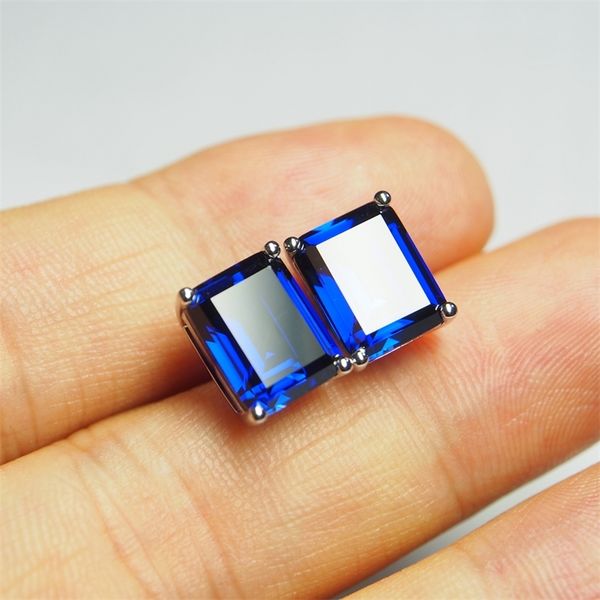 custom lab blue sapphire emerald cut 810mm sapphire earring 14 k white gold fashion earring ring jewelry 220816, Golden;silver
custom lab blue sapphire emerald cut 810mm sapphire earring 14 k white gold fashion earring ring jewelry 220816, Golden;silver