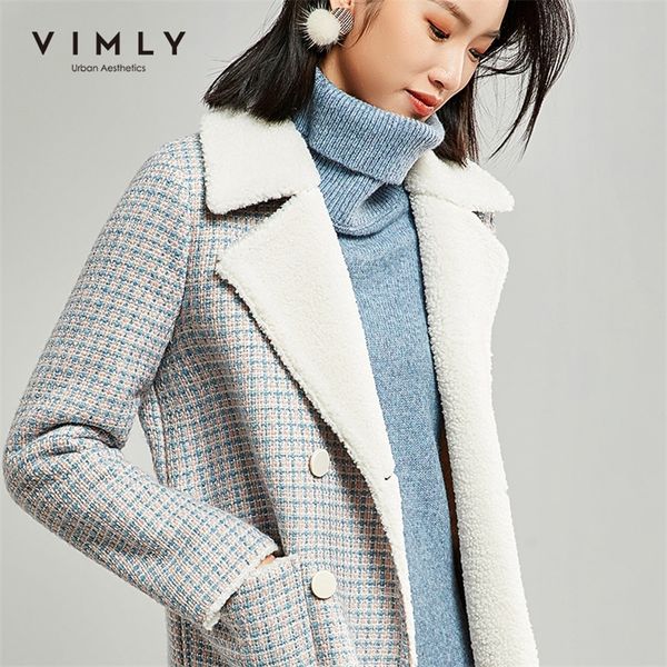 vimly thicken woolen coat winter women elegant office lady plaid double breasted lapel poeckets vintage casaco feminino f5121 201221, Black
vimly thicken woolen coat winter women elegant office lady plaid double breasted lapel poeckets vintage casaco feminino f5121 201221, Black