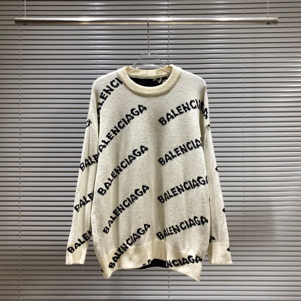 designer men women sweater wool luxury casual solid winter pullover brand blouse long sleeve sweatshirt black gray s-2xl, White;black
designer men women sweater wool luxury casual solid winter pullover brand blouse long sleeve sweatshirt black gray s-2xl, White;black