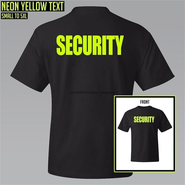 security black tshirts neon yellow text guard staff uniform shirts 220608
security black tshirts neon yellow text guard staff uniform shirts 220608