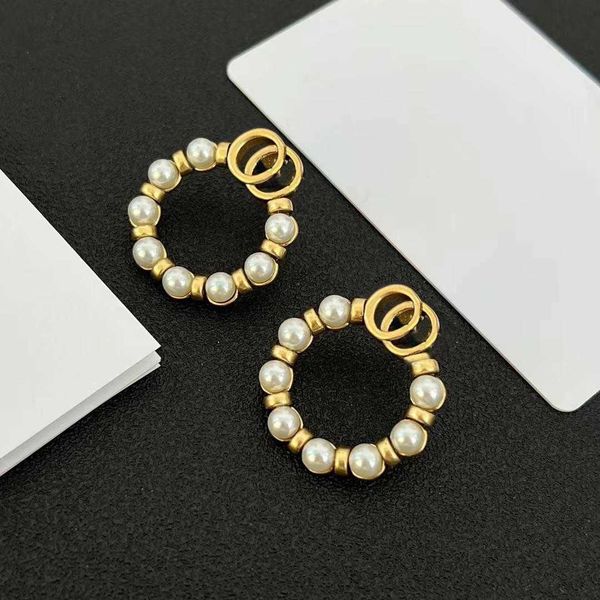 fashion letter pearl stud earrings for lady women party wedding lovers gift engagement jewelry with box nrj, Golden;silver
fashion letter pearl stud earrings for lady women party wedding lovers gift engagement jewelry with box nrj, Golden;silver