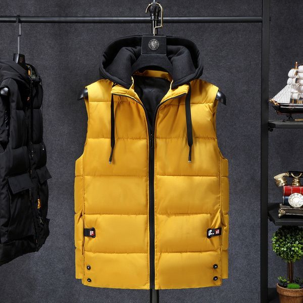 men's vests designer waistcoat men's winter new korean style trend slim and handsome down cotton vest autumn jacket warm coat 7ysp, Black;white
men's vests designer waistcoat men's winter new korean style trend slim and handsome down cotton vest autumn jacket warm coat 7ysp, Black;white
