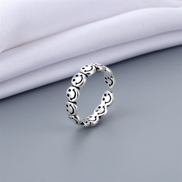 ring 2021 trend ancient silver color happy smiling face open for women punk hip hop adjustable fashion jewelry gift207y
ring 2021 trend ancient silver color happy smiling face open for women punk hip hop adjustable fashion jewelry gift207y