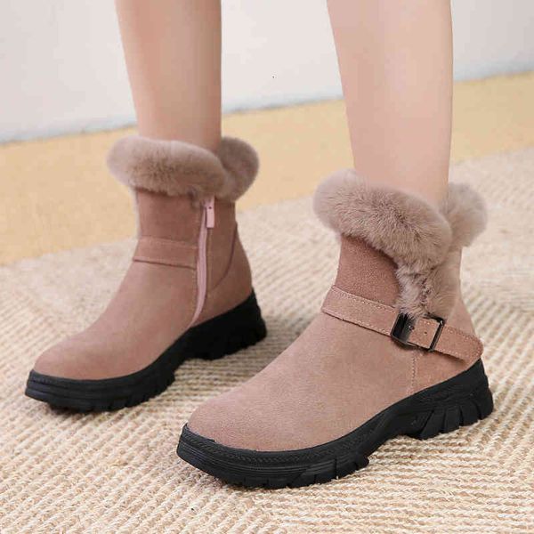 boots frosted leather snow boots women's flat sole winter plush thickened non slip warm large 43 short tube cotton shoes 4gn0, Black
boots frosted leather snow boots women's flat sole winter plush thickened non slip warm large 43 short tube cotton shoes 4gn0, Black