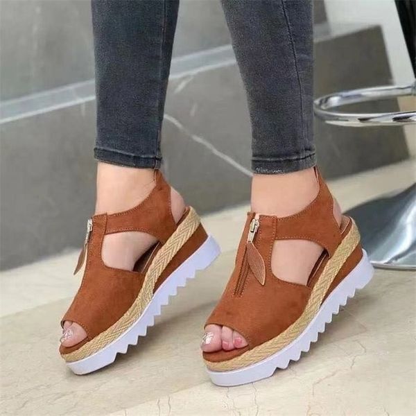 summer sandals women solid color open toe casual ladies flats non-slip zipper vintage female shoes fashion chaussure femme 220514, Black
summer sandals women solid color open toe casual ladies flats non-slip zipper vintage female shoes fashion chaussure femme 220514, Black