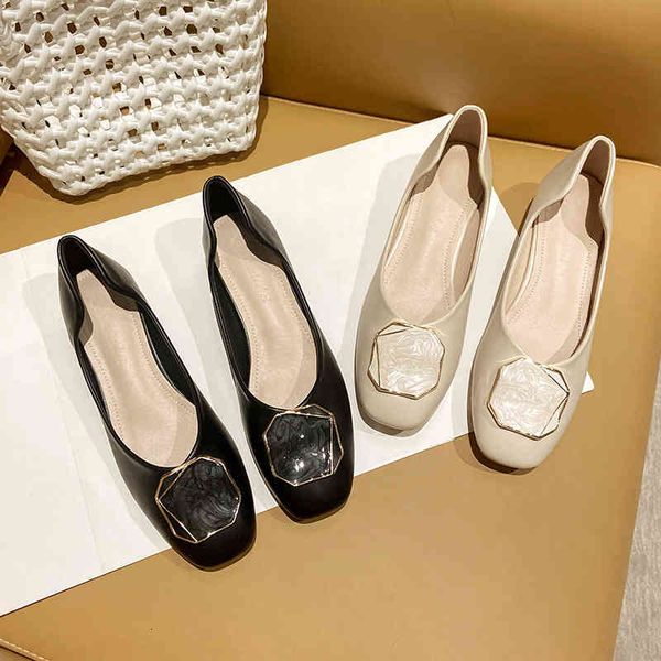 dress shoes summer single shoes women's leather thick heel korean version shallow mouth square head low cover foot versatile grandma b2, Black
dress shoes summer single shoes women's leather thick heel korean version shallow mouth square head low cover foot versatile grandma b2, Black