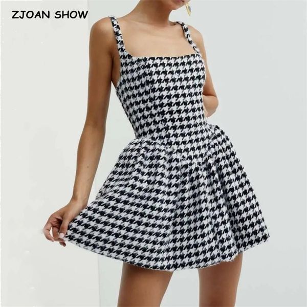 vintage women check plaid sling tweed dress back zipper backless slash neck spaghetti strapmini dresses woollen party robe 220511, Black;gray
vintage women check plaid sling tweed dress back zipper backless slash neck spaghetti strapmini dresses woollen party robe 220511, Black;gray