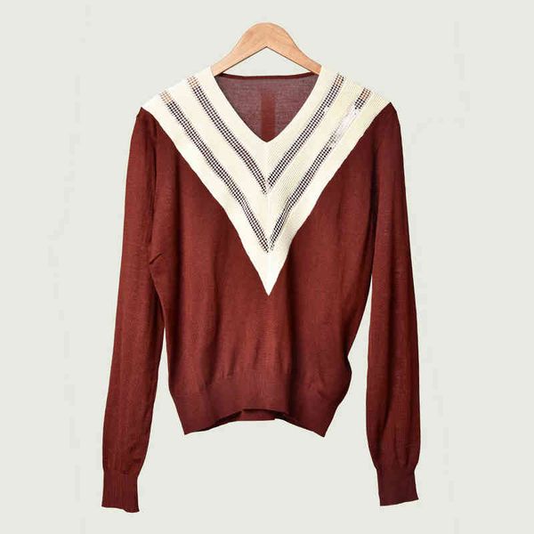 women's sweaters style in autumn and winter of , lady v-neck hollowed out contrast color stitching sweater, blouse, women's, White;black
women's sweaters style in autumn and winter of , lady v-neck hollowed out contrast color stitching sweater, blouse, women's, White;black