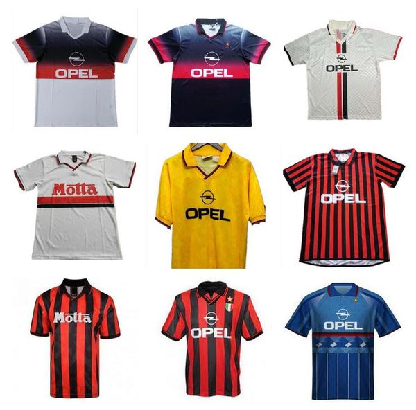 1995 1996 1997 1999 baggio weah boban retro soccer jersey 95 96 97 maldini di canio savicevic baresi vintage classic football shirt, Black;yellow
1995 1996 1997 1999 baggio weah boban retro soccer jersey 95 96 97 maldini di canio savicevic baresi vintage classic football shirt, Black;yellow