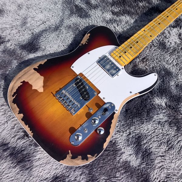 electric guitar2022newcustom shop handmade limited edition relic version tele ,sunburst make old tl
electric guitar2022newcustom shop handmade limited edition relic version tele ,sunburst make old tl