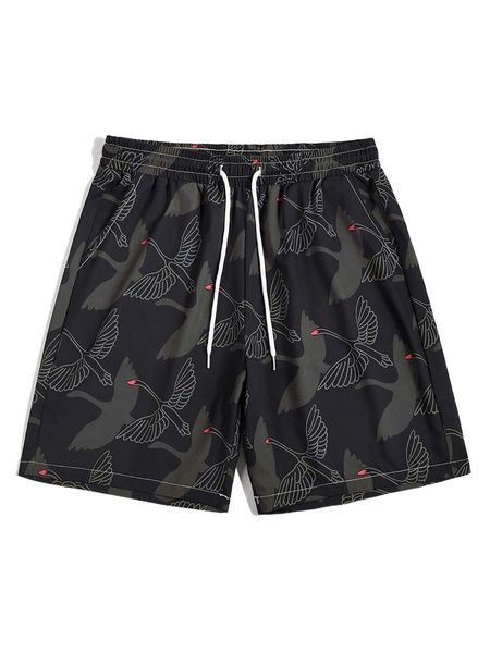 romwe guys all over print drawstring shorts 58re#, White;black
romwe guys all over print drawstring shorts 58re#, White;black