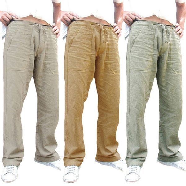 cotton linen trousers for men wide leg pant breathable summer pants fitness clothing mens workwear male jogging bottoms 220708, Black
cotton linen trousers for men wide leg pant breathable summer pants fitness clothing mens workwear male jogging bottoms 220708, Black