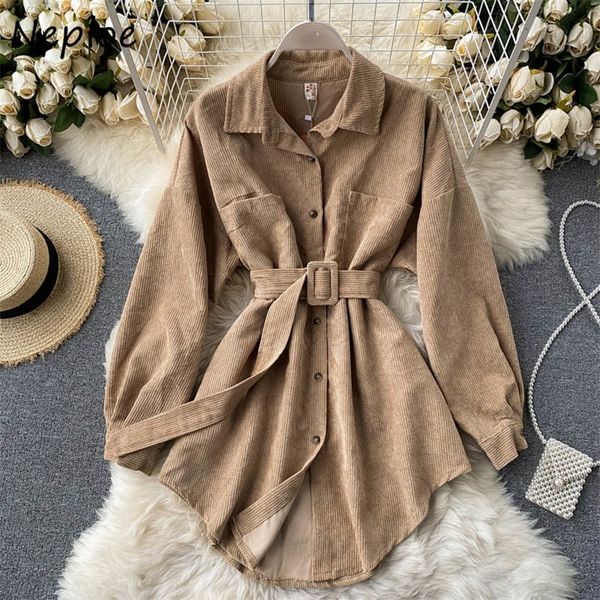 neploe double pockets slim waist shirt hong kong style chic sashes women blouse solid color turn-down collar femme blusas 210226, Black;gray
neploe double pockets slim waist shirt hong kong style chic sashes women blouse solid color turn-down collar femme blusas 210226, Black;gray