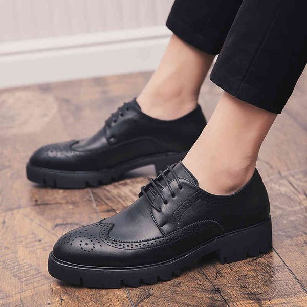 dress shoes male korean fashion fashionable wedding genuine leather platform brogues black buty meskie man ofwa u7p2
dress shoes male korean fashion fashionable wedding genuine leather platform brogues black buty meskie man ofwa u7p2