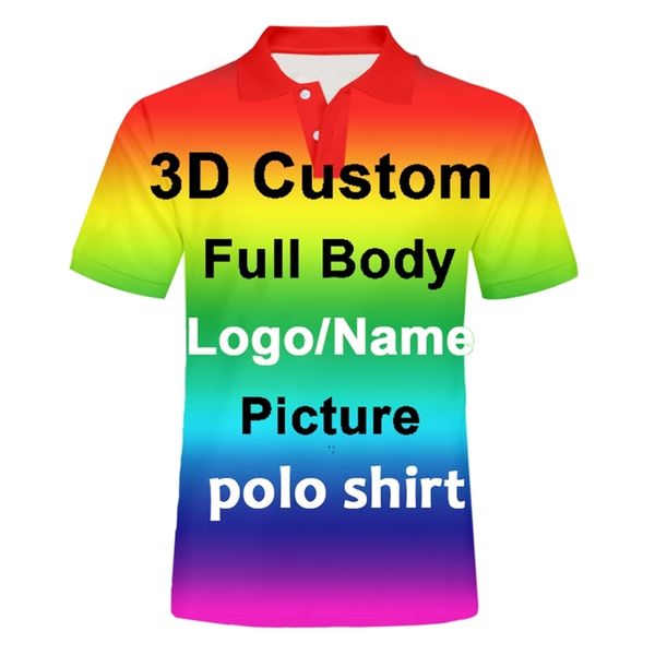 custom oversized tshirt 3d print men polo shirt casual short sleeve personal company full body print personalized wholesale 220620, White;black
custom oversized tshirt 3d print men polo shirt casual short sleeve personal company full body print personalized wholesale 220620, White;black