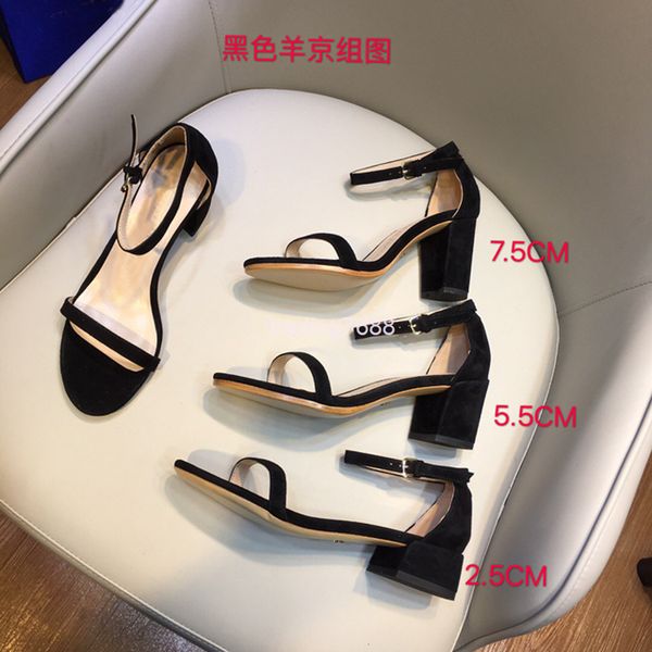 sandals women's shoes summer straight line temperament sandals medium thick heels black work simple high
sandals women's shoes summer straight line temperament sandals medium thick heels black work simple high