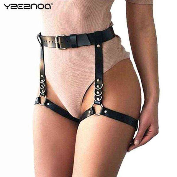 body buttocks bondage leather leg harness belts suspender fullyoung harness for women garter belt lingerie belts stockings y220419, Black;brown
body buttocks bondage leather leg harness belts suspender fullyoung harness for women garter belt lingerie belts stockings y220419, Black;brown