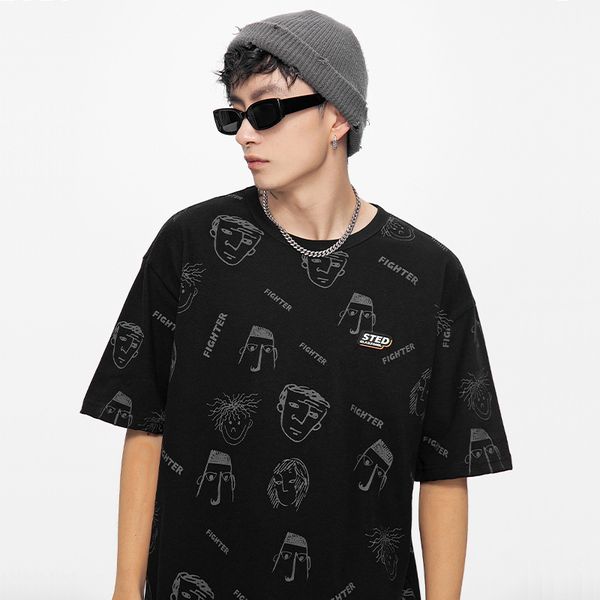 brand designer men's t-shirt 22 ss spring summer round neck t-shirt classic black white soft short sleeve shirt fashion couple top, White;black
brand designer men's t-shirt 22 ss spring summer round neck t-shirt classic black white soft short sleeve shirt fashion couple top, White;black