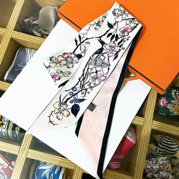 fashion women's floral bandeau chic brand designer neckerchief long neck tie outdoor bandana satin shawls wraps headband hair261s, Blue;gray
fashion women's floral bandeau chic brand designer neckerchief long neck tie outdoor bandana satin shawls wraps headband hair261s, Blue;gray